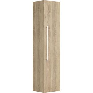 Badkamerkast Sem Eiken - Breedte 35 cm - Hoogte 150 cm - Diepte 30 cm