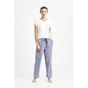 Nautica - Dames Pyjama Set, Korte Mouwen - S