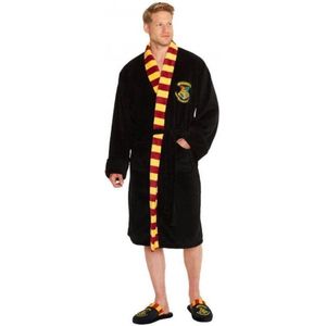 Zachte fleece badjas - Harry Potter: Zweinstein - Heren One size