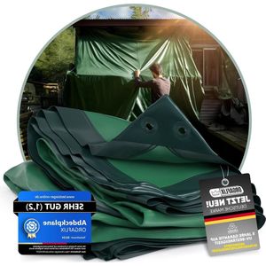 Premium afdekzeil - waterdicht, duurzaam - 3 x 4 m