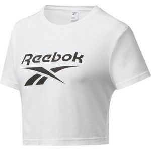 Reebok Cl F Big Logo Tee legging Vrouwen wit S.