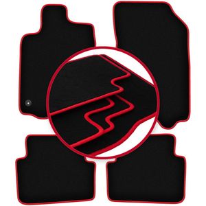 CARLUX-RED automatten voor: Renault Laguna II stationwagen, liftback (2001-2007)