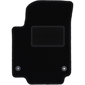 Bestuurdersmat zwart voor: Seat Mii hatchback (2011-)