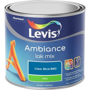 Levis Ambiance Lak Mat Mix - Clear Blue B80 - 0,5 L