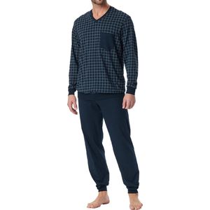 Schiesser – Comfort Nightwear– Pyjama – 181162 – Jeans Blue – Maat 3XL