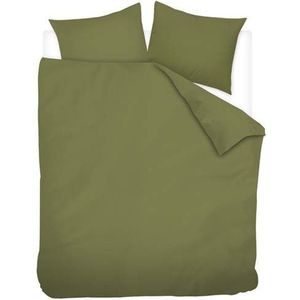 Snoozing Sade Dekbedovertrek - Tweepersoons - 200x200/220 cm - Groen