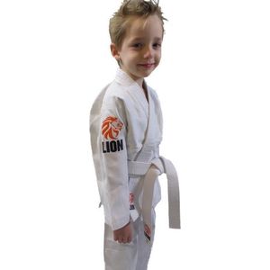 Judopak - wit - Lion 350 Kids - maat 100