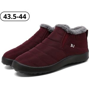 Livano Antislip Sneeuwboots - Snowboots - Wintersport Sneeuwschoenen - Ski Gadgets Voor Heren - Maat 38-38.5 - Bordeaux Rood