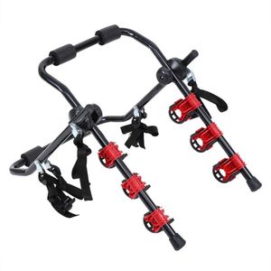 OxyFlowzy® Fietsendrager - 3 Fietsen, Ook Elektrisch, Zonder Trekhaak - Draagkracht 60kg - Ideaal voor Achterklep Auto!