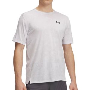 Under armour tech vent jacquard ss t-shirt in de kleur grijs.