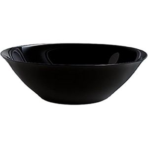 Luminarc Carine Noir - Kom - D26,5cm - Porselein - (Set van 3) En Yourkitchen E-kookboek - Heerlijke Smulrecepten