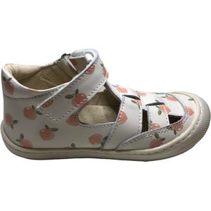 Naturino - Wad - Mt 24 - velcro bumper abrikoos lederen gesloten sandalen - beige