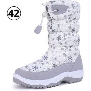 Nivard Snowboots - Sneeuwschoenen - Wintersport Sneeuwboots - Dames - Ski - Ski Gadgets - EU42 - Wit