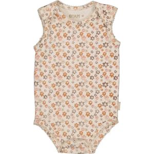 Quapi newborn baby meisjes romper Roos aop Creme Flowers