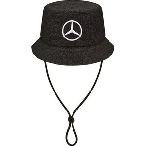 Mercedes Bucket Hat Zwart 2024 - Lewis Hamilton - George Russel - Formule 1 - AMG