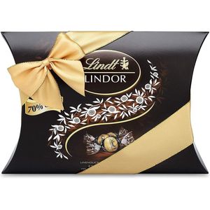 Lindt Lindor chocolade ballen puur 70% (325g)