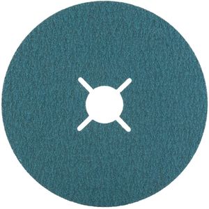 Wurth - Fiberschijf zirkonium - Gevulkaniseerd-fiberschijven, Topsize zirkonium korund - x 50 st - Korrel 36 Maximaal