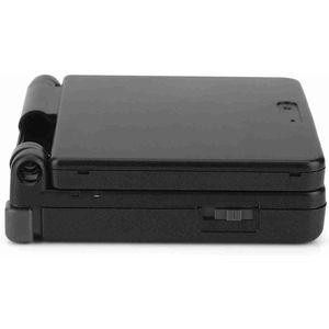 Beschermende ABS Case Cover en Reparatie Onderdelen Kit voor Draagbare CD-Speler Game Boy Advance GBA SP - Zwart
