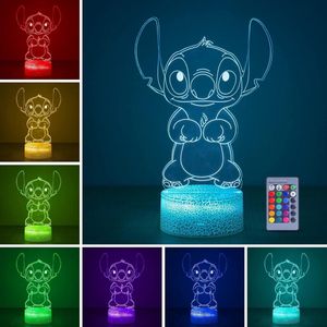 3D LED Stitch Lamp – De Perfecte Kinderlamp!