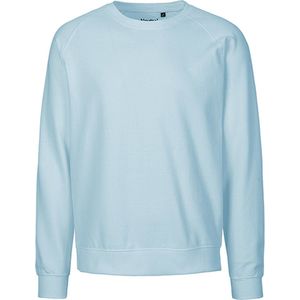 Fairtrade unisex sweater met ronde hals Light Blue - 3XL