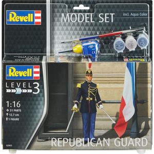 Revell 62803 - Modellbausatz Figuren 62803 Set 1:16 - Republican Guard im Maßstab 1:16, Level 3, Orginalgetreue Nachbildung mit vielen Details -