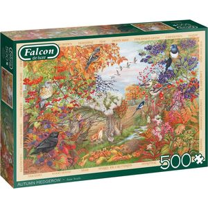 Falcon puzzel Autumn Hedgerow - Legpuzzel - 500 stukjes