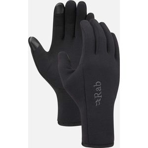 Rab Power stretch contact glove QAH 55 bl black L