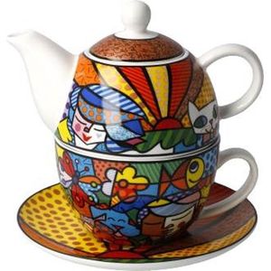 Goebel® - Romero Britto | Theepot ""Garden"" | Porselein, Tea for One