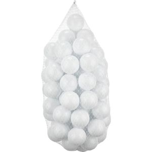 Ballenbak Accessoires - 50 Witte Ballen - Hoge Kwaliteit - Ideaal voor Kinderplezier