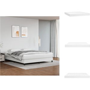 vidaXL pocketveringmatras - Comfortabel schuim - Middelharde ondersteuning - 180 x 200 x 20 cm - Matras