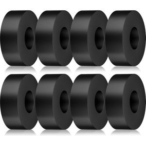 Rubberen Isolatiepads 4cm OD 12cm ID 1cm Dik - Set van 8 Stuks - Mechanische Trillingsdempingspads - Antivibratie Isolatiepads .