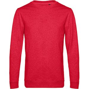 2-Pack Sweater 'French Terry' B&C Collectie maat 3XL Heather Rood