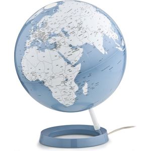 globe Bright Azure 30cm diameter kunststof voet met verlichting NR-0331F7NA-GB