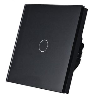 THORN Elektronische Touch DIMMER WISSEL voor 1 lichtpunt met glasplaat zwart