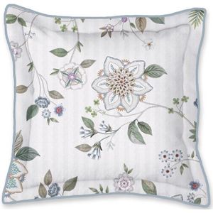 Sierkussen Pip Studio Flores Bailando Square - Gebroken Wit