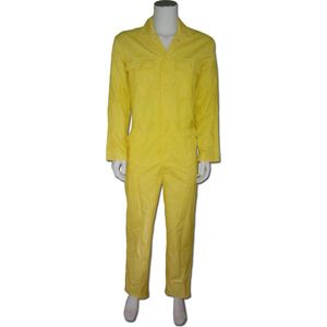 Yoworkwear Kinderoverall polyester/katoen geel maat 176