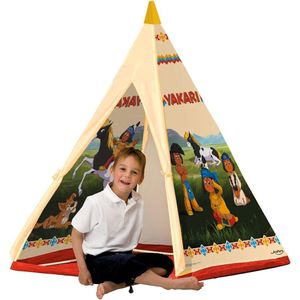 Tipi Tent Kinderen - Tipi-Tenten - Speelgoed Tipitent - Speeltent Meisjes en Jongens - Speelhuisje - Indianen