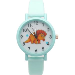 Horloge voor Kinderen - Dino - Kast 34 mm - Groen