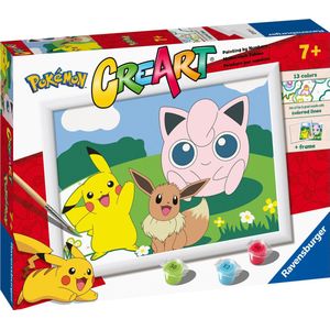 Ravensburger CreArt Pokémon Classics - Schilderen op nummer voor kinderen