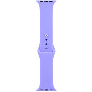 smartwatch bandje Silicoon voor watch bandje – Paars – Geschikt Voor 42 / 44 / 49mm – Smartwatch Siliconen Bandje