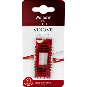 Vinove – Autoparfum – Car Airfreshner – Navulling Warsaw - Navulling Luchtverfrisser