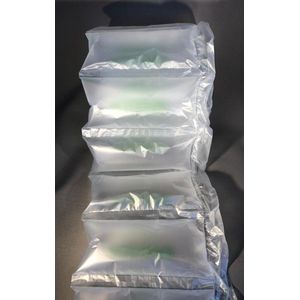 Luchtkussen zakjes (kant en klaar) ± 200 zakjes - 20 meter - Opvulling - verpakkingsmateriaal - Opvulmateriaal