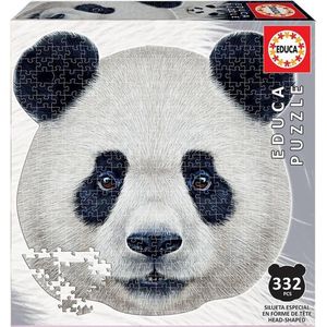 Pandakop - Vormpuzzel