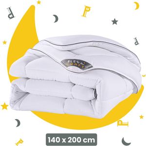 Sleep Comfy - White Soft Series - Zomer Dekbed Enkel| 140x200 cm - 30 dagen Proefslapen - Anti Allergie Dekbed - Comfort & Ademend - Eenpersoons Dekbed