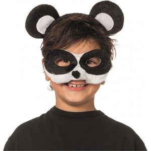 Panda masker en tiara voor kinderen