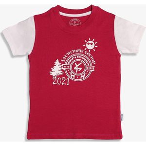 Comfort & Care Apparel | Rood Summercamp T-shirt | Baby | Maat 86