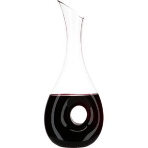 Vinata Liguria decanter - 1.2 Liter - Karaf kristal - Wijn decanteerder - Handgemaakte wijn beluchter