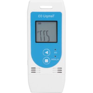 Temperatuur- en Vochtigheid Datalogger - LCD USB - GSP Recorder - CSV/PDF-bestand .