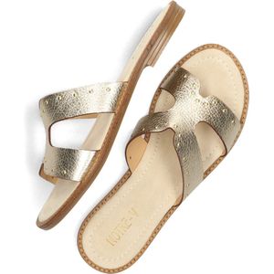 Notre-V 22743 Slippers - Dames - Goud - Maat 41