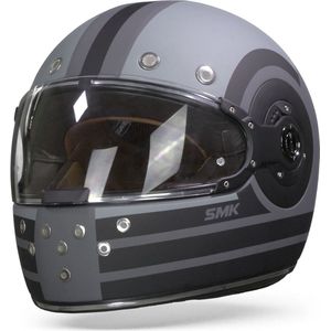 SMK Retro Ranko Dark grey XS - Maat XS - Helm